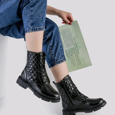 نیم بوت زنانه شنل دوزی-129894