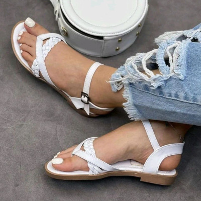 صندل زنانه انگشتی بافتی-135706