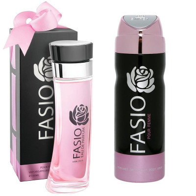 ادو پرفیوم زنانه مدل ست اسپری و ادکلن فاسیو پور فیم حجم 100 میل-145194
