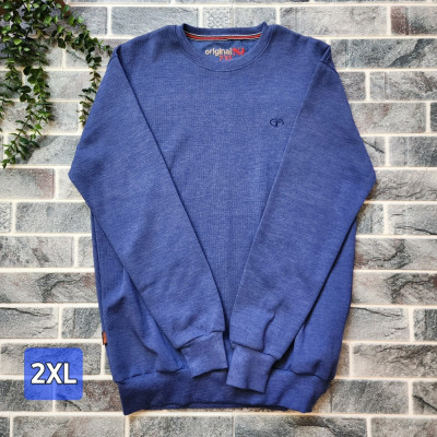 پلیور سلانیک مردانه یقه گرد در دو سایز 2x/3x