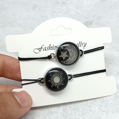 دستبند ست ماه و خورشید شبتاب