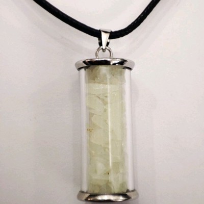 گردنبند شب تاب مدل استوانه