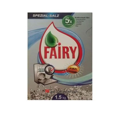 نمک ماشین ظرفشویی فیری Fairy مدل 5x Power بسته 1500 گرمی