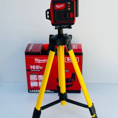 تراز لیزری 4 بعدی 16 لاین میلوواکی همراه با پایه و دو باتری-156900