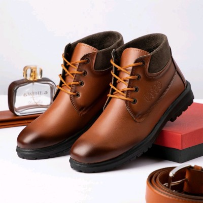 کفش نیم بوت مردانه EccoBrown-147799