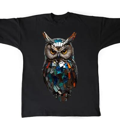 تیشرت لش مین‌هارا طرح جغد فلزی - Metal Owl
