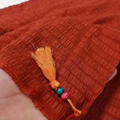 شال منگوله دار چروک