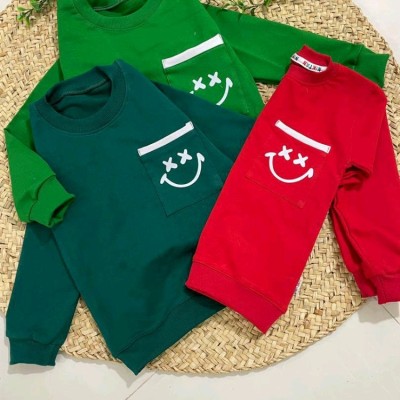 بلوز تک دخترانه و پسرانه قرمز و سبز سیدی سایز 45 تا 60