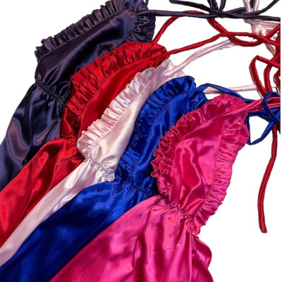 لباس خواب دامنی ساتن مارک سلنا-141663