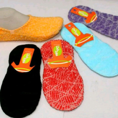 جوراب کالج زنانه حوله ای مخمل طرحدار