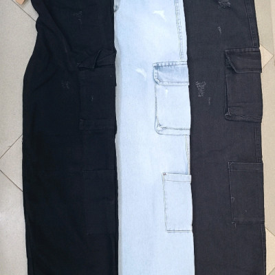 شلوار کارگو جین اصل