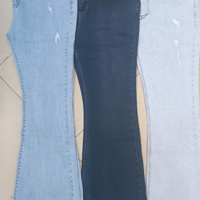 شلوار جین دمپا بزرگ