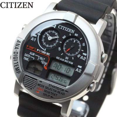 ساعت مچی مردانه 4 زمانه دماسنج دار حرارتی سیتیزن Citizen