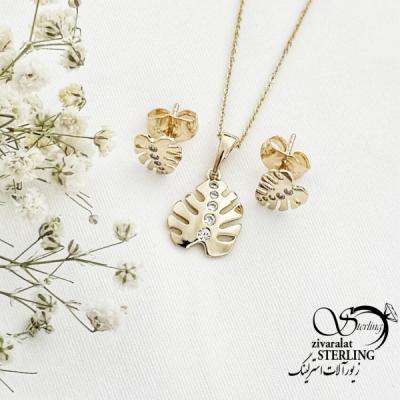 نیمست برگ طرح طلا برند ژوپینگ کد 15768