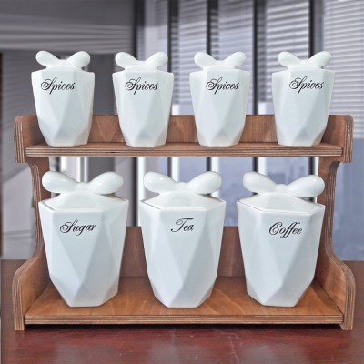 پاسماوری و جاادویه پاپیونی مجموعه 7 عددی با استند چوبی