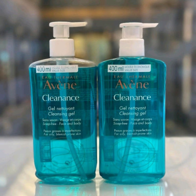 ژل شستشوی صورت و بدن اون Avene مدل Cleanance