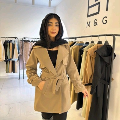 بارانی چرم سیلیکونی دو شنل-148008