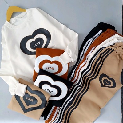 بلوزشلوار قلبی وخرگوش