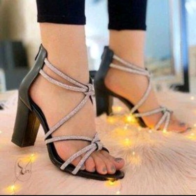 کفش تمام نگینی مجلسی