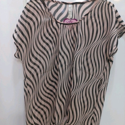 شومیز حریر آستین سرخود