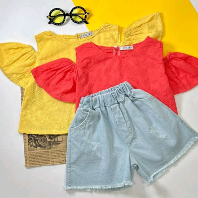 کراپ و شورتک دخترانه