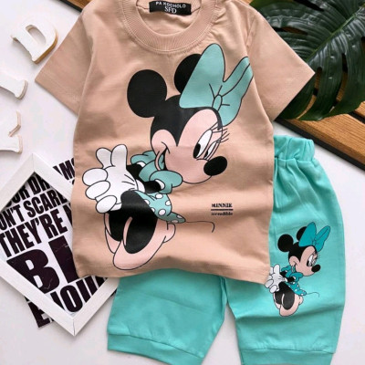 تیشرت و شلوارک دخترانه میکی-137887