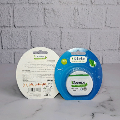 نخ دندان سلنایس با اسانس نعناع