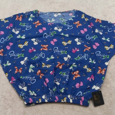 کراپ دخترانه تمام نخ