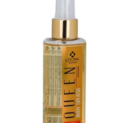 اسپری خوشبوکننده بدن زنانه مدل Queen لدورا فرگرنس 120 میلی لیتر