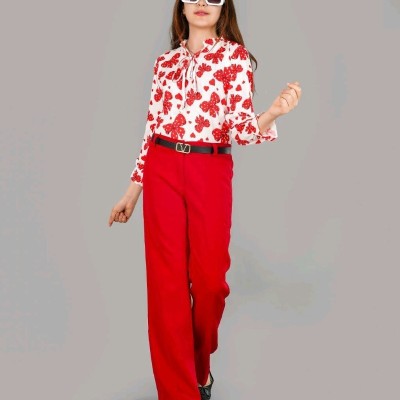 شومیز شلوار دخترانه سایز بزرگ پاپیون