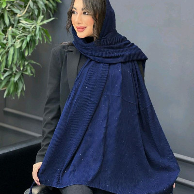 شال پلیسه برشکامنگوله دار وشاین دار مجلسی-124645