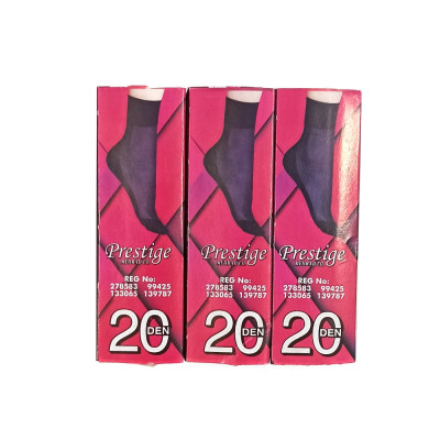 جوراب پارازین نیم ساق زنانه کف دار ضخامت 40