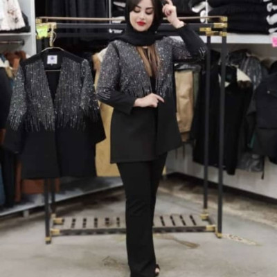 مانتو مجلسی کرپ مازراتی مدل مانتو مجلسی