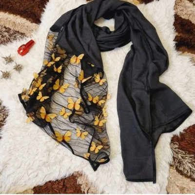 شال پروانه برجسته مدل 2024