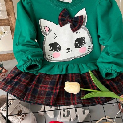 تونیک سارافون دخترانه پیشی ملوس