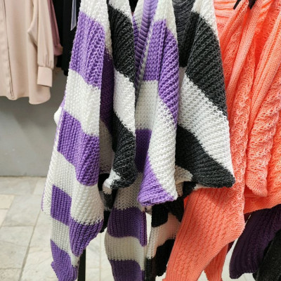 نیم تنه بافت کراپ زنانه-125883