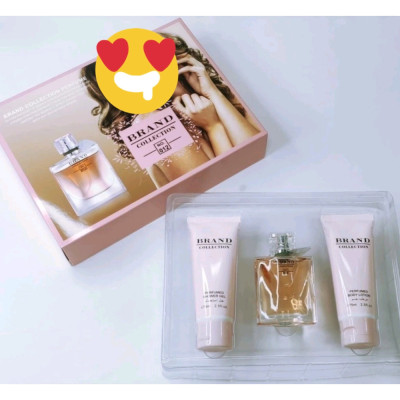 یک هدیه زنانه3 عددی برند کالکشن پک کادو ولنتاین عطر زنانه ادکلن زنانه