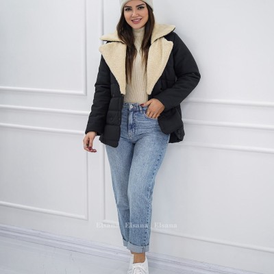 کاپشن کوتاه سارن-145589