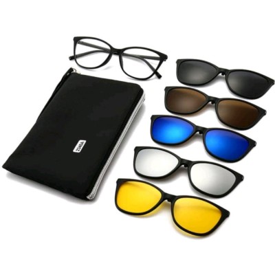 عینک طبی مگنتی 5 کاوردار زنانه کد 2340-153154