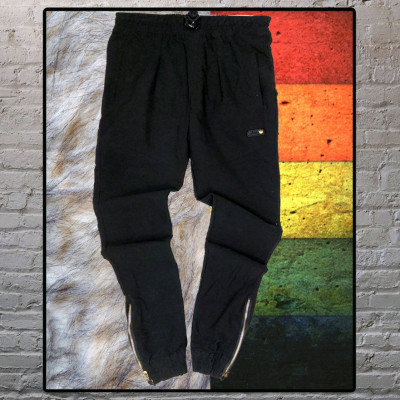 اسلش مردانه دمپا زیپ رنگ مشکی