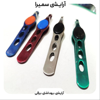 موچین ابرو تیتانیوم سرصاف