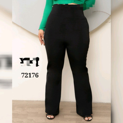 شلوار زنانه دمپا گشاد بوتکات گن دار سایز تا60 شیکلند