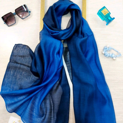 شال ویسکوز نخ ابریشم سبک و لطیف-137454