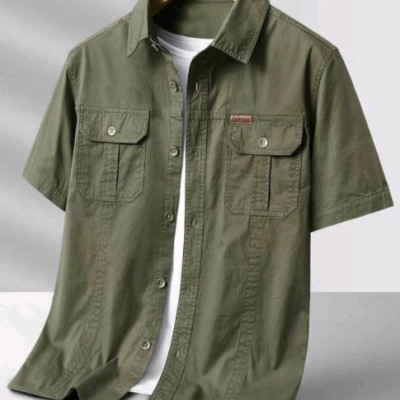 پیراهن مردانه آستین کوتاه اوت دور-152685