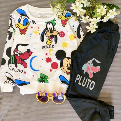 ست بلوز شلوار دخترانه پسرانه بچگانه استین بلند