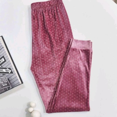 شلوار مخمل وارداتی خالخالی ریز