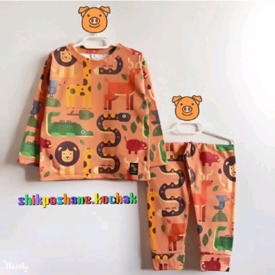 ست بلوز و شلوار حیوانات