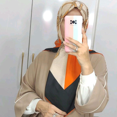 روسری ابریشم توییل قواره 125