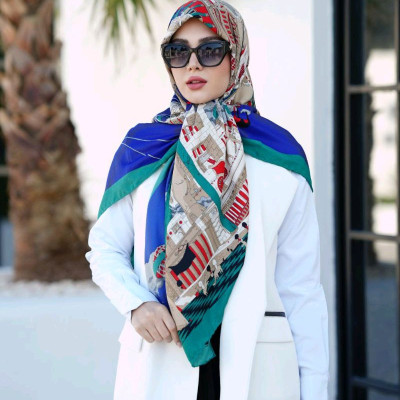 روسری ابریشم توییل اعلا