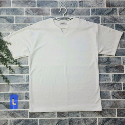 تیشرت مردانه یقه کوبایی در 5 رنگ و قواره لش جنس بیسکویتی پنبه-138953